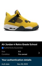 Air Jordan 4 Retro Grade