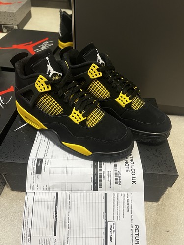 Jordan yellow thunder retro - 4,