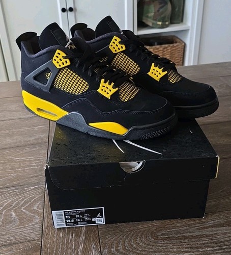 Nike air jordan yellow - 4, iv