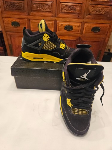 Air jordan retro - 4, thunder