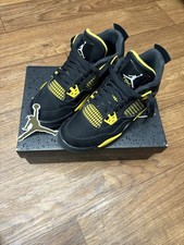 Jordan 4 Yellow Thunder taglia