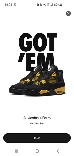 Taglia jordan 4 retro - taglia,