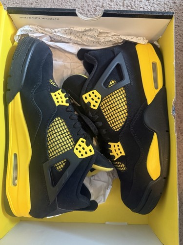 Air jordan yellow thunder - air, 4