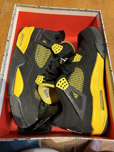 Air jordan retro - 4, thunder